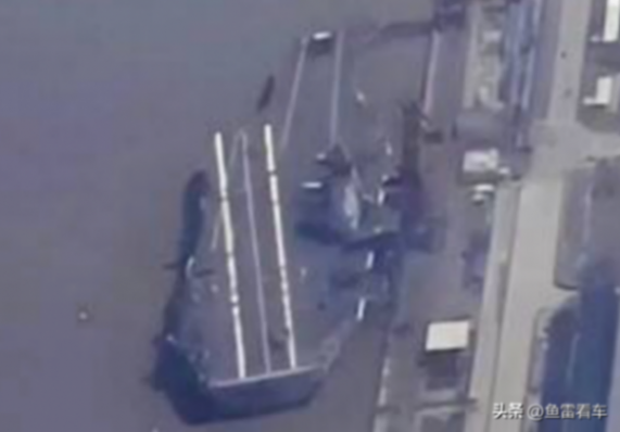海試在即?福建艦航母斜角甲板劃線完成,整個甲板刷漆基本完成