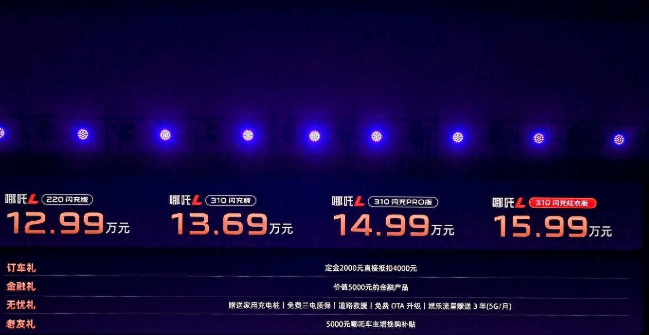 生死攸關(guān)的一款車,哪吒L上市,增程SUV,主打310km純電續(xù)航