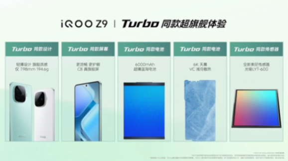兼具性能、續(xù)航與輕薄,iQOO Z9系列正式發(fā)布,售價(jià)1149元起