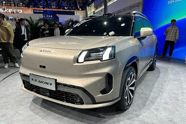 2024北京車展:廣汽埃安第二代AION V發布,更硬朗更智能