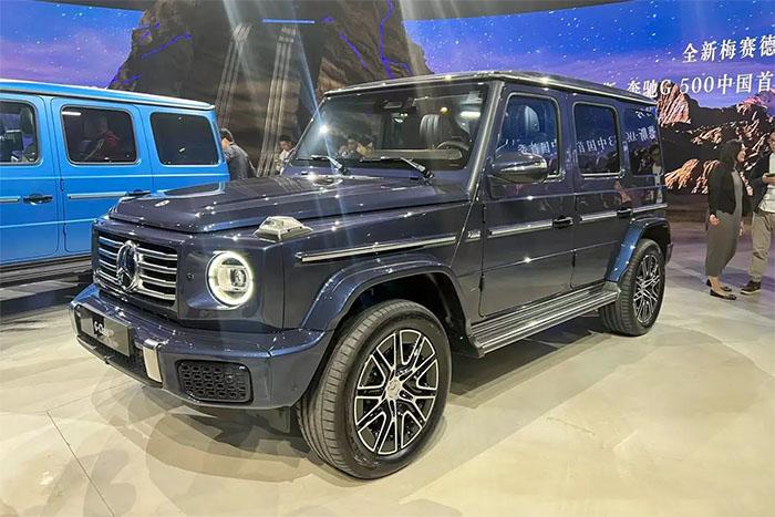 G級家族領銜,奔馳攜21款車型亮相2024北京車展