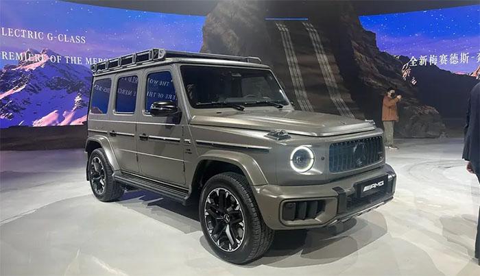 G級家族領銜,奔馳攜21款車型亮相2024北京車展