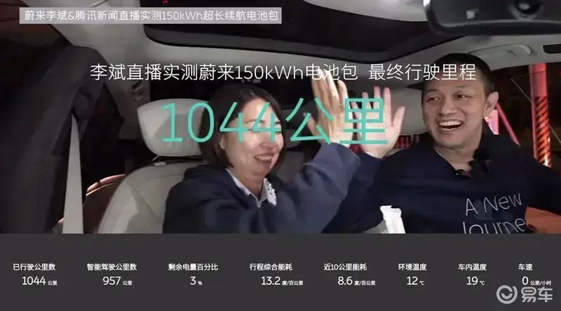 蔚來公布150kWh超長續航電池包按日靈活升級服務價格