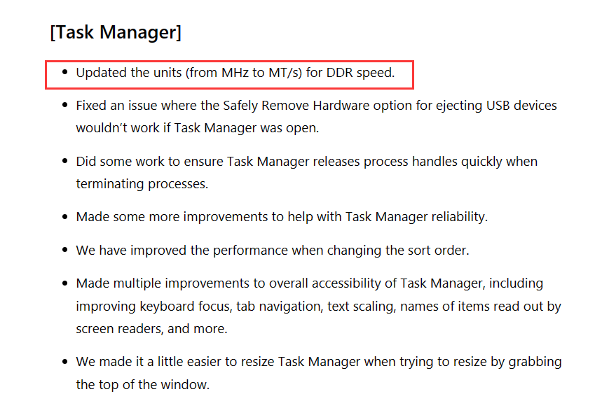 “MHz”已成為歷史!微軟將在Windows中改用“MT/s”為內存單