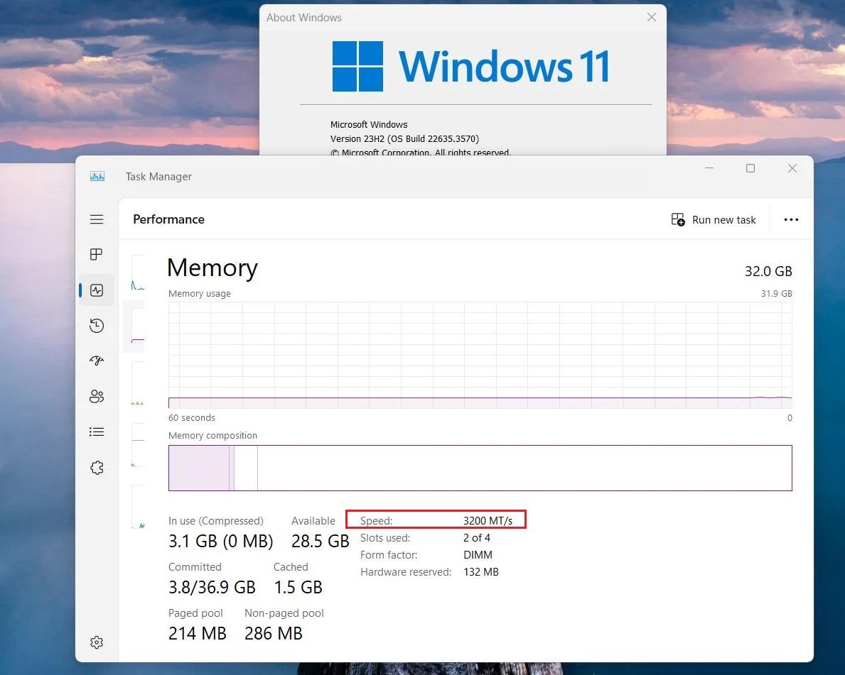 “MHz”已成為歷史!微軟將在Windows中改用“MT/s”為內存單
