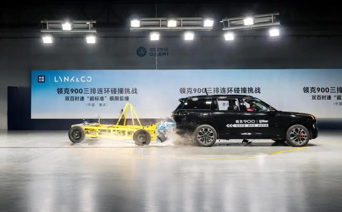 安全這一塊,領克確實是國內車企扛把子