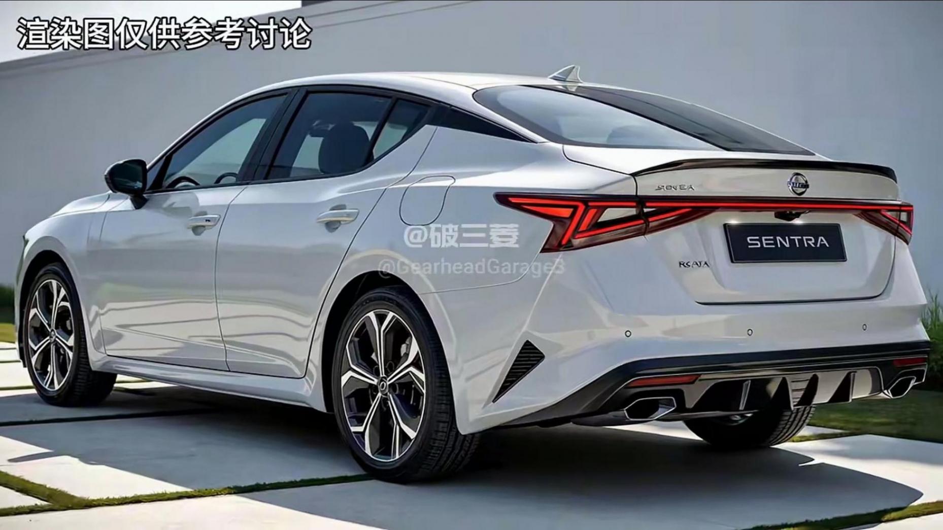 全新一代日產(chǎn)軒逸曝光 造型變化大 配e-Power混動系統(tǒng)