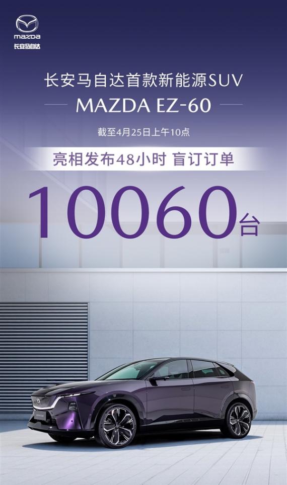 馬自達打過的最富裕的仗!全新EZ-60亮相48小時訂單破萬